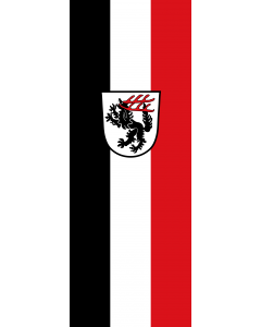 Vertical Hanging Swivel Crossbar Banner Flag: Egmating |  portrait flag | 6m² | 64sqft | 400x150cm | 13x5ft 