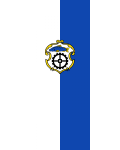 Vertical Hanging Beam Flag: Glonn, M |  portrait flag | 3.5m² | 38sqft | 300x120cm | 10x4ft 