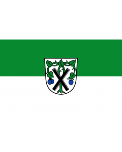 Flagge: Large Oberpframmern  |  Querformat Fahne | 1.35m² | 90x150cm 