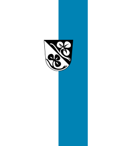 Flagge:  Altmannstein, M  |  Hochformat Fahne | 3.5m² | 300x120cm 