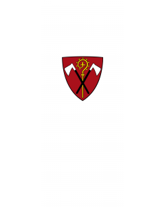 Vertical Hanging Swivel Crossbar Banner Flag: Beilngries, St |  portrait flag | 3.5m² | 38sqft | 300x120cm | 10x4ft 