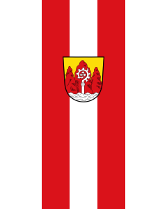 Flagge:  Nassenfels, M  |  Hochformat Fahne | 3.5m² | 300x120cm 