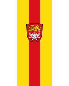 Flagge:  Pollenfeld  |  Hochformat Fahne | 3.5m² | 300x120cm 