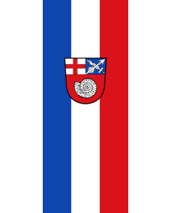 Flag: Schernfeld | portrait flag | 3.5m² | 38sqft | 300x120cm | 10x4ft