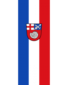 Flag: Schernfeld |  portrait flag | 6m² | 64sqft | 400x150cm | 13x5ft 