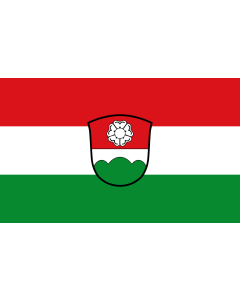 Flag: Berglern |  landscape flag | 1.35m² | 14.5sqft | 90x150cm | 3x5ft 