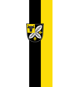 Vertical Hanging Beam Flag: Buch a.Buchrain | portrait flag | 3.5m² | 38sqft | 300x120cm | 10x4ft