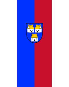 Flag: Dorfen, St | portrait flag | 3.5m² | 38sqft | 300x120cm | 10x4ft