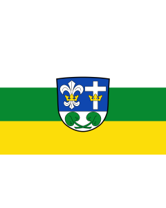 Flag: Hohenpolding | landscape flag | 1.35m² | 14.5sqft | 90x150cm | 3x5ft