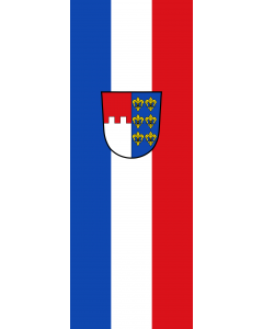 Flag: Langenpreising |  portrait flag | 6m² | 64sqft | 400x150cm | 13x5ft 