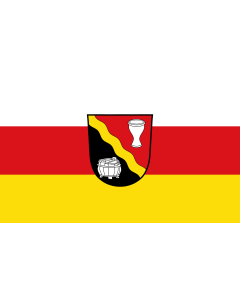 Flag: Lengdorf | landscape flag | 1.35m² | 14.5sqft | 90x150cm | 3x5ft