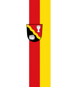 Flag: Lengdorf |  portrait flag | 6m² | 64sqft | 400x150cm | 13x5ft 