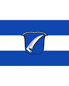 Drapeau: Oberding |  drapeau paysage | 0.24m² | 40x60cm 