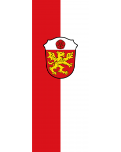 Flag: Ottenhofen |  portrait flag | 6m² | 64sqft | 400x150cm | 13x5ft 