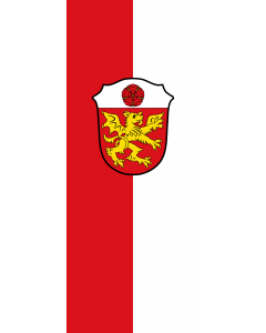 Vertical Hanging Beam Flag: Ottenhofen |  portrait flag | 3.5m² | 38sqft | 300x120cm | 10x4ft 