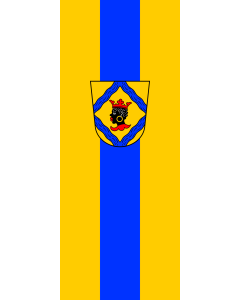 Flagge:  Wörth  |  Hochformat Fahne | 3.5m² | 300x120cm 
