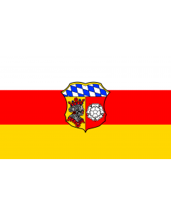 Flag: Freising (Kreis) |  landscape flag | 1.35m² | 14.5sqft | 90x150cm | 3x5ft 