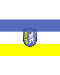 Flag: Attenkirchen |  landscape flag | 1.35m² | 14.5sqft | 90x150cm | 3x5ft 