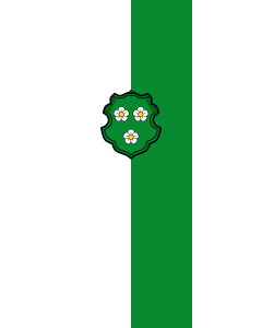 Vertical Hanging Beam Flag: Au i.d.Hallertau, M | portrait flag | 6m² | 64sqft | 400x150cm | 13x5ft