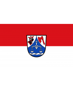 Flag: Fahrenzhausen |  landscape flag | 1.35m² | 14.5sqft | 90x150cm | 3x5ft 