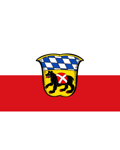 Flag: Freising, GKSt |  landscape flag | 1.35m² | 14.5sqft | 90x150cm | 3x5ft 