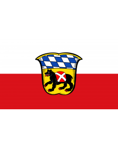 Flag: Freising, GKSt |  landscape flag | 1.35m² | 14.5sqft | 90x150cm | 3x5ft 