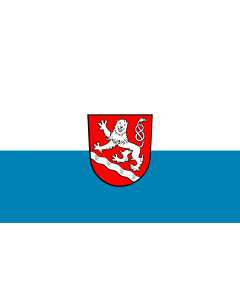 Flagge: Large Haag a.d.Amper  |  Querformat Fahne | 1.35m² | 90x150cm 