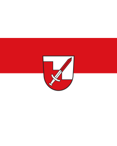 Flag: Hörgertshausen |  landscape flag | 1.35m² | 14.5sqft | 90x150cm | 3x5ft 