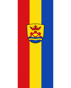 Flag: Marzling |  portrait flag | 3.5m² | 38sqft | 300x120cm | 10x4ft 