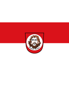 Flag: Nandlstadt, M | landscape flag | 1.35m² | 14.5sqft | 90x150cm | 3x5ft