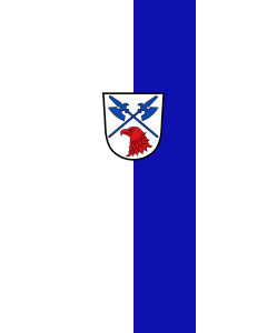 Vertical Hanging Swivel Crossbar Banner Flag: Alling |  portrait flag | 6m² | 64sqft | 400x150cm | 13x5ft 