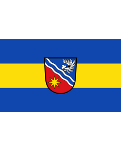 Flag: Egenhofen |  landscape flag | 1.35m² | 14.5sqft | 90x150cm | 3x5ft 