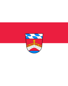 Flag: Fürstenfeldbruck, GKSt |  landscape flag | 1.35m² | 14.5sqft | 90x150cm | 3x5ft 