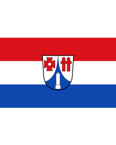 Tisch-Fahne / Tisch-Flagge: Hattenhofen 15x25cm