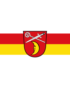 Flag: Jesenwang |  landscape flag | 1.35m² | 14.5sqft | 90x150cm | 3x5ft 