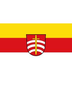 Tisch-Fahne / Tisch-Flagge: Maisach 15x25cm