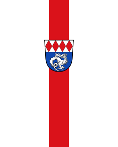 Flag: Oberschweinbach | portrait flag | 3.5m² | 38sqft | 300x120cm | 10x4ft