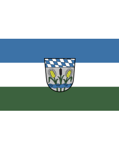 Tisch-Fahne / Tisch-Flagge: Olching, St 15x25cm