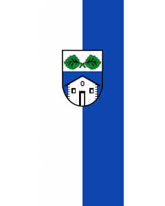 Vertical Hanging Beam Flag: Puchheim, St |  portrait flag | 3.5m² | 38sqft | 300x120cm | 10x4ft 
