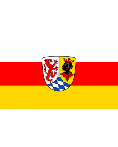 Flagge: Large Garmisch-Partenkirchen (Kreis)  |  Querformat Fahne | 1.35m² | 90x150cm 