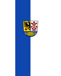 Flagge:  Bad Kohlgrub  |  Hochformat Fahne | 3.5m² | 300x120cm 