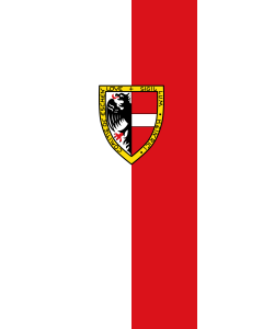 Flagge:  Eschenlohe  |  Hochformat Fahne | 3.5m² | 300x120cm 