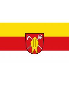 Flagge: Large Krün  |  Querformat Fahne | 1.35m² | 90x150cm 