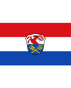 Tisch-Fahne / Tisch-Flagge: Riegsee 15x25cm