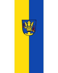 Flag: Spatzenhausen | portrait flag | 3.5m² | 38sqft | 300x120cm | 10x4ft