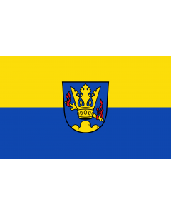 Flag: Spatzenhausen |  landscape flag | 1.35m² | 14.5sqft | 90x150cm | 3x5ft 