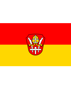 Flagge: Large Uffing a.Staffelsee  |  Querformat Fahne | 1.35m² | 90x150cm 
