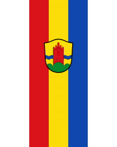 Flag: Apfeldorf |  portrait flag | 3.5m² | 38sqft | 300x120cm | 10x4ft 
