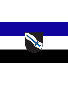 Tisch-Fahne / Tisch-Flagge: Finning 15x25cm