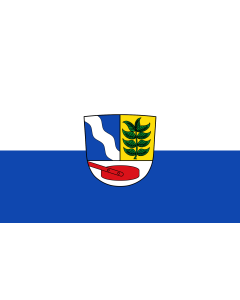 Flagge: Large Fuchstal  |  Querformat Fahne | 1.35m² | 90x150cm 